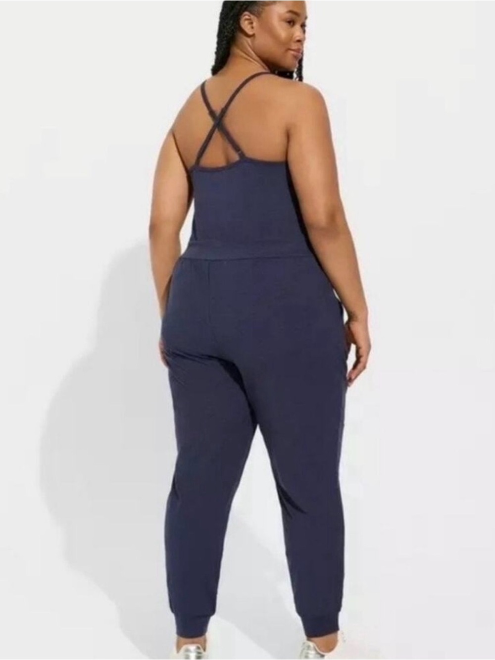 NWT Torrid Super Soft Performance Jersey Full Length Active Jumpsuit